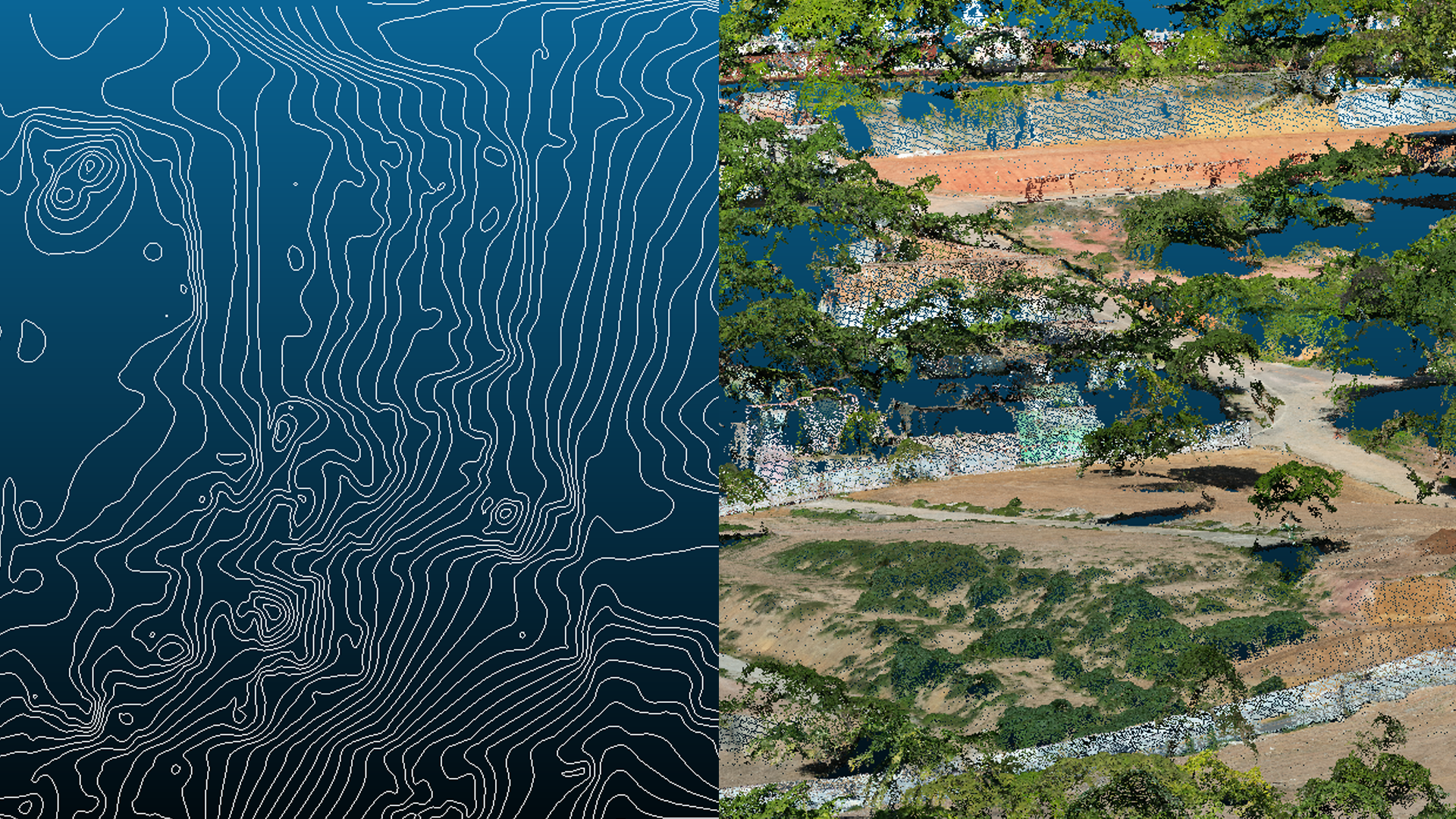 ortomosaico de obra com drone