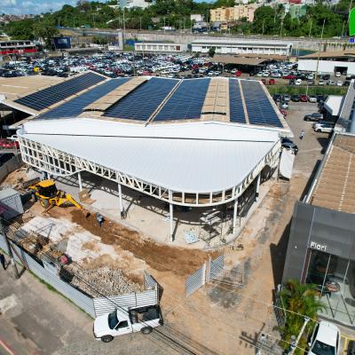 Acompanhamento de Obra com Drone